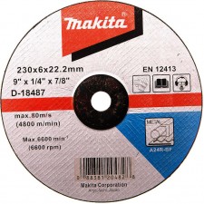 Карбофлексов диск за шлайфане на метал Makita D-18487, 230x22.2х6 мм