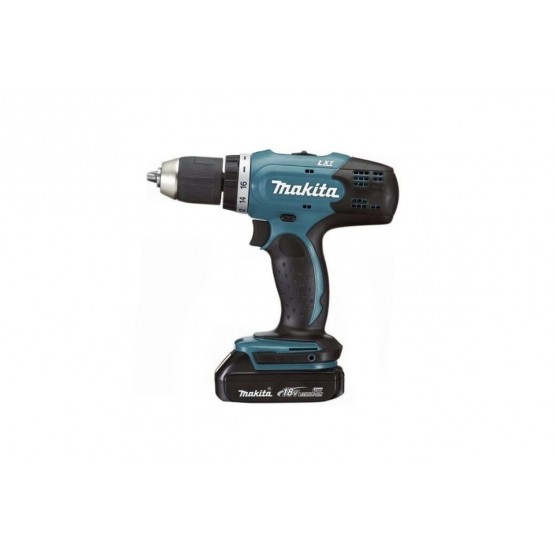 Акумулаторен винтоверт Makita DDF453SYX4, 18 V, 1.5 Ah, 42 Nm, с 2 батерии и зарядно