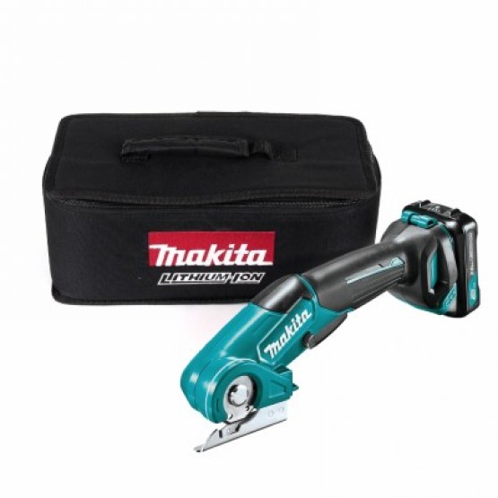 Акумулаторна ножица за меки и еластични материали Makita CP100DWA /12 V, 2 Ah, 300 об./мин, 6 мм/