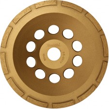 Чашковиден диамантен диск Makita / Ø 115 мм х 22,23 мм , едноредов, BG37586
