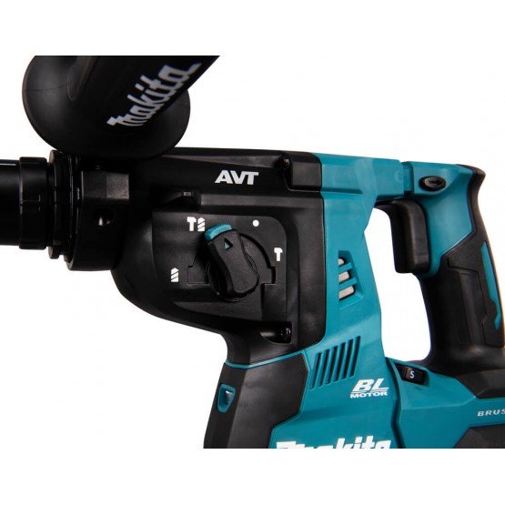 Професионален акумулаторен перфоратор Makita HR004GM201, SDS-plus, 2.8 J, XGT, 40 V, 4 Ah, с 2 батерии и зарядно