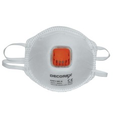 МАСКА ПРОТИВОПРАХОВА DECOREX КЛАПАН FFP1 NR D 3бр.