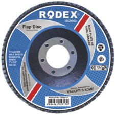 ДИСК С ШКУРКА 180ммА- Zr RODEX