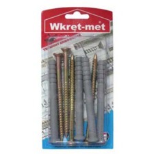 ДЮБЕЛ С ПИРОН ФРЕЗЕНК НА БЛИСТЕР WKRET-MET 8X60 9БР