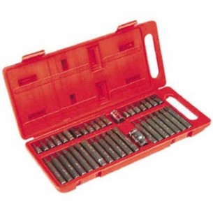 НАКРАЙНИЦИ 40 ЧАСТИ 10ММ 1/2"/3/8" TOP TOOLS