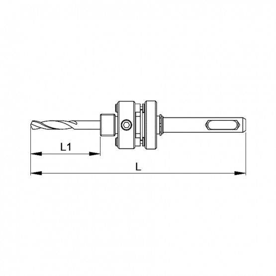 ЦЕНТЪР БОРКОРОНА 30-152MM SDS CETA-FORM