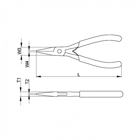 КЛЕЩИ ЧОВКИ CETA-FORM 120ММ