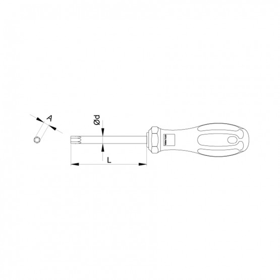 ОТВЕРТКА C+ TORX CETA-FORM