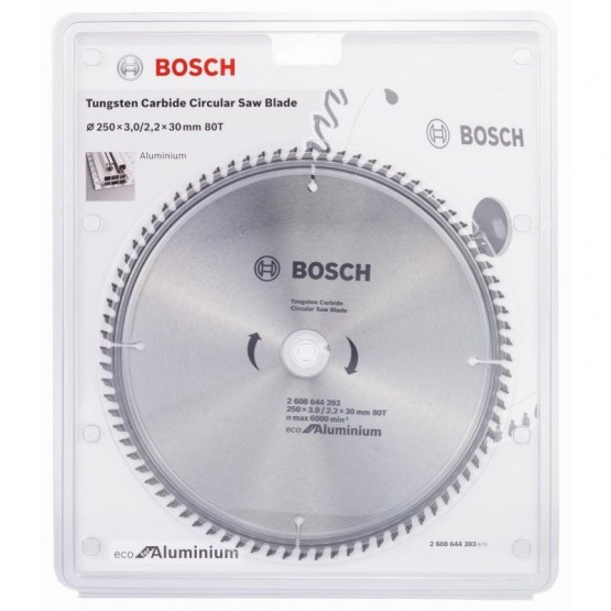 Циркулярен диск за алуминии 190х20х2.2 мм 54 зъба BOSCH Professional Eco 2608644393