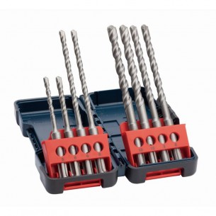 Комплект свредла за перфоратор 5-10 мм 8 части BOSCH Professional SDS-Plus-3 Tough Box 2607019903 Комплект свредла за перфоратор 5-10 мм 8 части BOSCH Professional SDS-Plus-3 Tough Box 2607019903