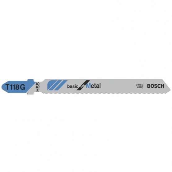 Нож за прободен трион за метал 92 мм BOSCH Professional T 118 G 2608631012