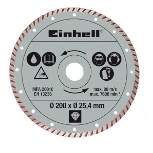 Диамантен диск за TE-TC 620 U Einhell, ф200х25.4мм