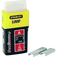 Кламер - STANLEY, 14 мм 1 000бр/блистер,Тип 53