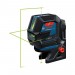 Линеен лазерен нивелир до 15 м 0,7 мм/м BOSCH GCL 2-50 G Professional 0601066M00