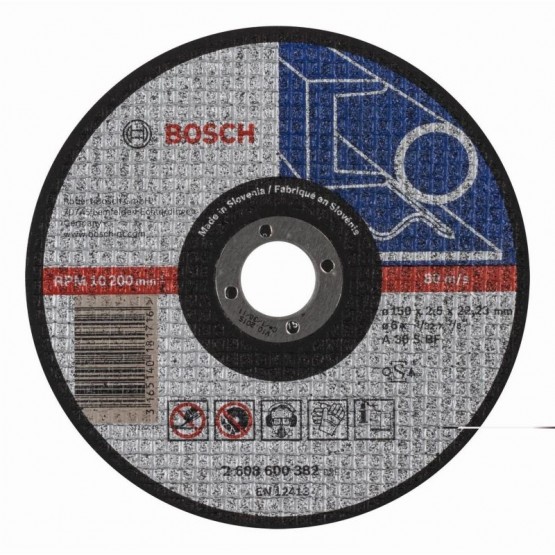 Диск за рязане на метал 150 мм 2.5 мм BOSCH Professional A 30 S BF 2608600382