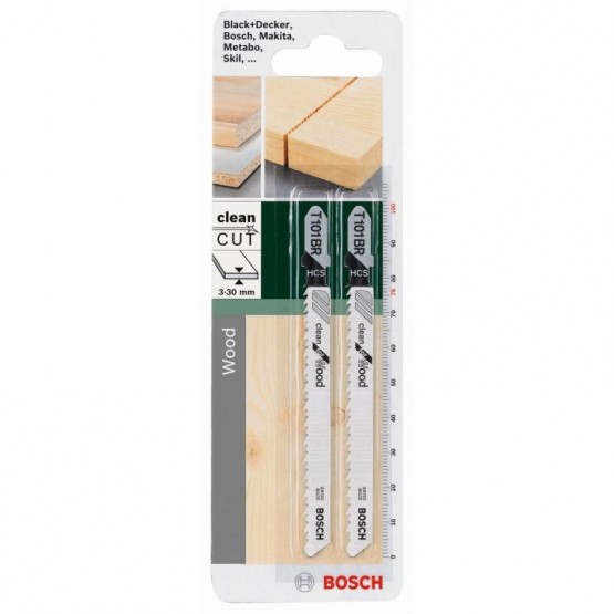 Нож за прободен трион за дърво 100 мм BOSCH Professional HCS T 101 BR 2609256724