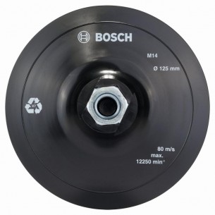 Опорна подложка за закрепване тип велкро 125 мм BOSCH Professional 2608601077