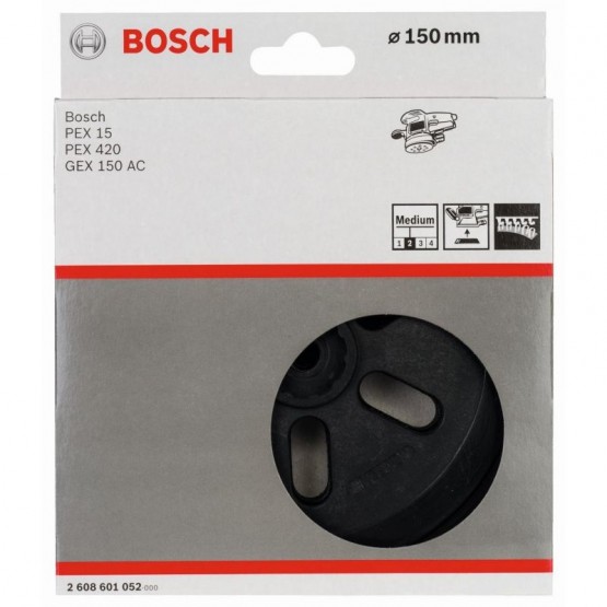 Шлифовъчен диск средно твърд 150 мм BOSCH Professional 2608601052