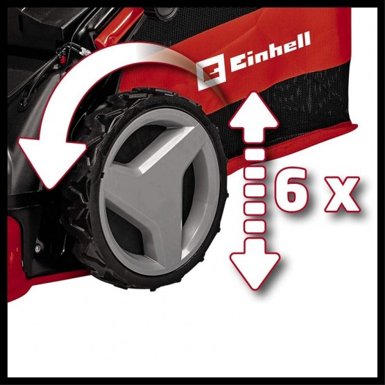 Бензинова самоходна косачка Einhell GE-PM 53/2 S HW-E Li, 3.8 к.с 53 см 80 л (3404855)