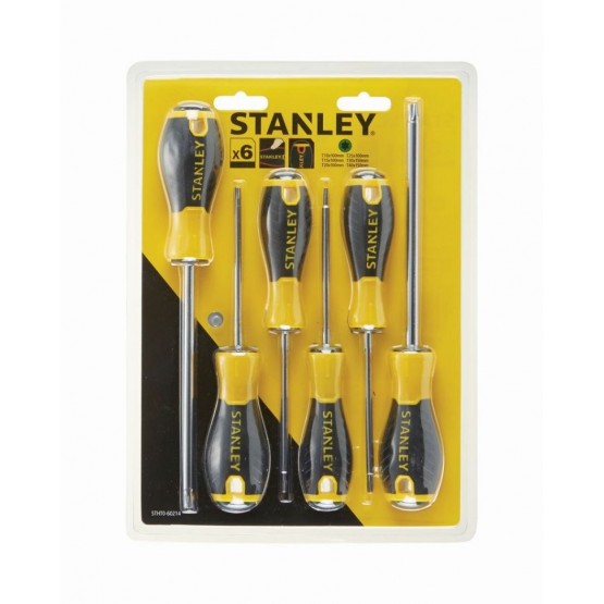 STANLEY Комплект отвертки Torx 6 броя (STHT0-60214)