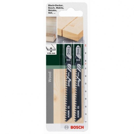 Нож за прободен трион за дърво 100 мм BOSCH Professional HCS T 111 C 2609256716