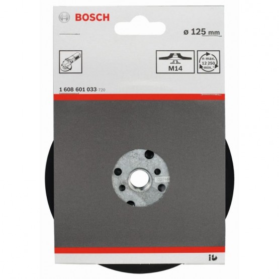 Опорна подложка M14 125 мм BOSCH Professional 1608601033