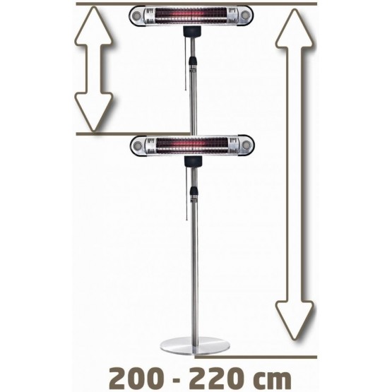 Халогенен отоплител Einhell IHS 1500, 1500W