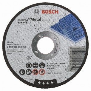 Диск за рязане на метал 115 мм 2.5 мм BOSCH Professional A 30 S BF 2608600318