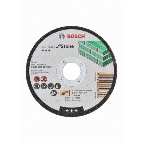 Диск за рязане на метал 115 мм 22.23 мм 3 мм BOSCH Professional C 30 S BF 2608603177