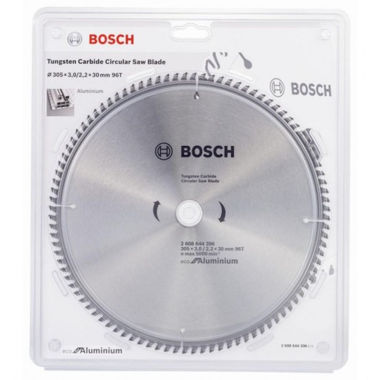 Циркулярен диск за алуминии 190х20х2.2 мм 54 зъба BOSCH Professional Eco 2608644396