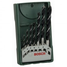 Комплект свредла за дърво 7 части BOSCH Professional Mini X-Line 2607019580