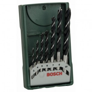 Комплект свредла за дърво 7 части BOSCH Professional Mini X-Line 2607019580 Комплект свредла за дърво 7 части BOSCH Professional Mini X-Line 2607019580