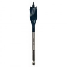 Плоско фрезово свредло с шестостен 18x152 мм BOSCH Professional Self Cut Speed 2608595489