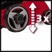 Акумулаторен култиватор-аератор Einhell GC-SC 36/31 Li - Solo Power X-Change, без батерии и зарядно устройство 18+18 V 310 мм 28 л (3420660)