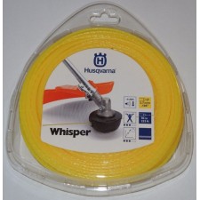Корда за тример HUSQVARNA WHISPER, 60 м, 2.7 мм, жълта