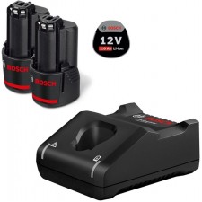 Стартов комплект BOSCH Professional 2 x GBA 12V 2.0Ah + GAL 12V-40 1600A019R8
