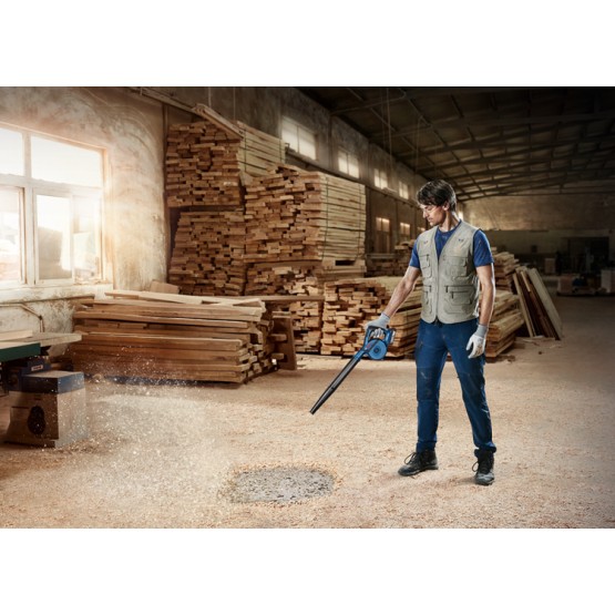 Акумулаторен листосъбирач BOSCH Professional GBL 18V-120 , 18V, 75м/с 06019F5100