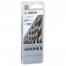 Комплект спирални свредла 2-8 мм 6 части BOSCH Professional HSS PointTeQ 2608577346