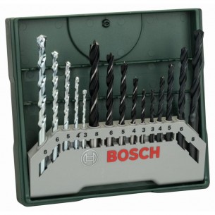 Комплект свредла 15 части BOSCH Professional Mini X-Line 2607019675 Комплект свредла 15 части BOSCH Professional Mini X-Line 2607019675
