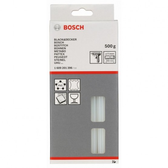 Силиконова пръчка за лепене 11x200 мм 500 g BOSCH Professional 1609201396