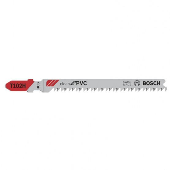 Нож за прободен трион за PVC 100 мм BOSCH Professional T 102 H 2608667445