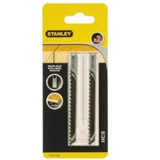 Нож за прободен трион за дърво, фино рязане STANLEY, 76 мм, 2 бр