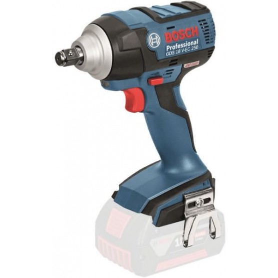 Акумулаторен ударен гайковерт BOSCH Professional GDS 18 V-EC 250 , 18V, 5Ah, Li-Ion, 250Nm, без батерия и зарядно устройство 06019D8102