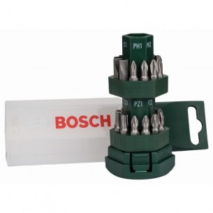 Комплект битове 25 части BOSCH Professional Big-Bit 2607019503