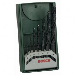 Комплект свредла за метал 7 части BOSCH Professional Mini X-Line 2607019673 Комплект свредла за метал 7 части BOSCH Professional Mini X-Line 2607019673