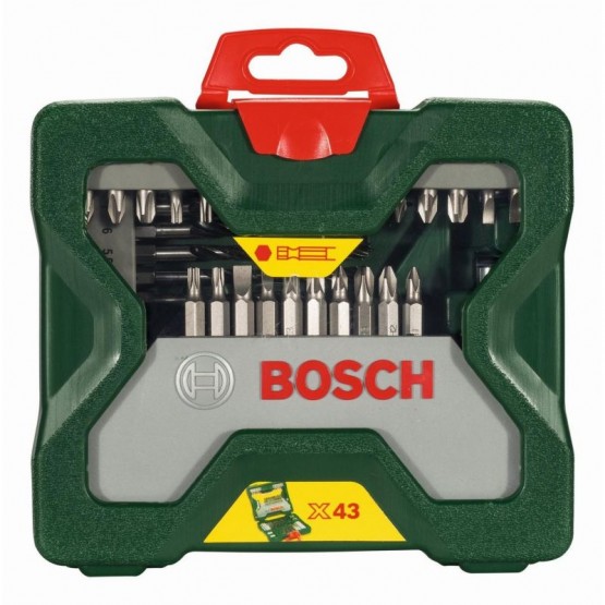 Комплект свредла и битове 43 части BOSCH Professional X-Line 2607019613