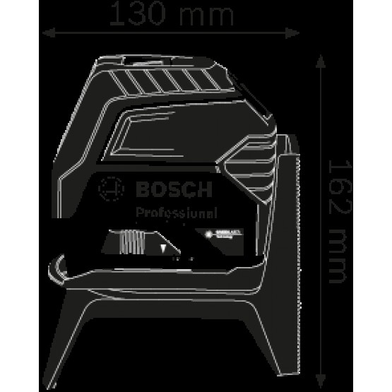 Линеен лазерен нивелир BOSCH Professional GCL 2-15 G , до 15м 0601066J00