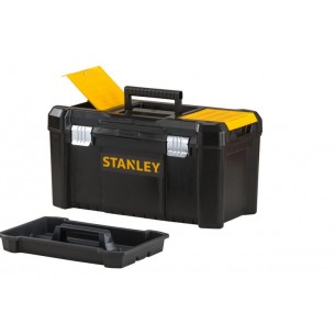 Пластмасова кутия с две метални заключалки STANLEY, 19"