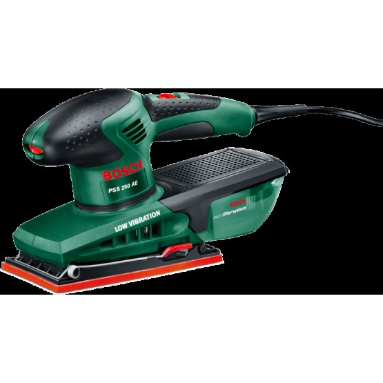 Виброшлайф BOSCH PSS 250 AE, 250W, 185мм 0603340200