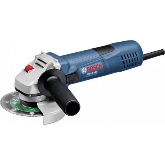 Ъглошлайф BOSCH Professional GWS 7-115, 720W, 11000об/мин, ф115мм 0601388106